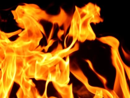 Сегодня рано утром в Звениговском районе сгорело хозяйство