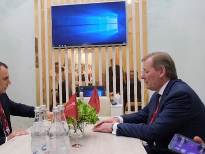Глава Марий Эл встретился с генеральным директором Каспийского Трубопроводного Консорциума