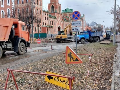 Завтра в Йошкар-Оле будет перекрыто движение по улице Вознесенской у филармонии