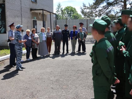 Встреча воспитанников Биробиджанской воспитательной колонии и представителей общественных организаций