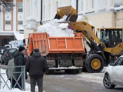 В городе Йошкар-Оле может появиться снегоприемный пункт «сухой» снежной свалки