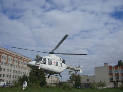 Санитарная авиация спасает жизни в Волжске