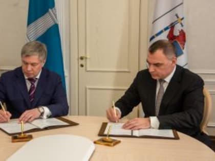 Глава Марий Эл Юрий Зайцев и Губернатор Ульяновской области Алексей Русских подписали соглашение о сотрудничестве