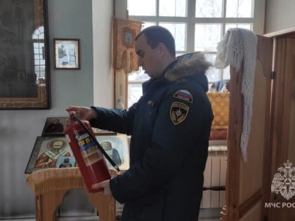 В храмах Марий Эл в Крещение будет организовано дежурство пожарных