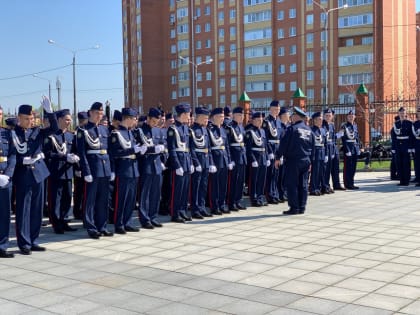 Сегодня, 29 апреля, в Йошкар-Оле курсанты 1 курса Колледжа государственной и муниципальной службы торжественно приняли клятву