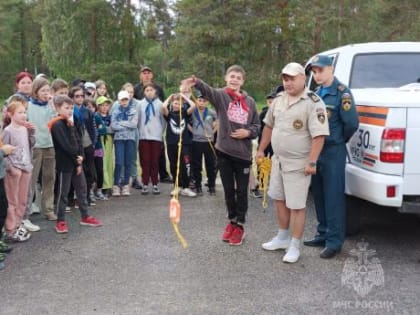 В Марий Эл детей обучили правилами поведения на водных объектах