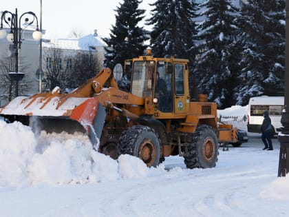 С йошкар-олинских улиц вывозят снег по запланированному графику