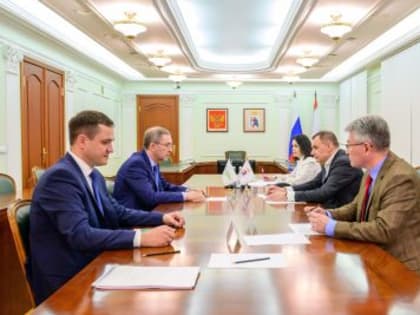 Юрий Зайцев встретился с председателем Волго-Вятского банка Сбербанка Александром Анащенко