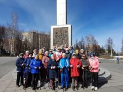 В Йошкар-Оле участники проекта “Пойдем ходить, Республика!” в Парке Победы провели эстафету