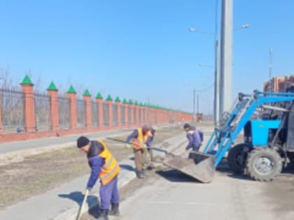 Уборка в оранжевом настроении