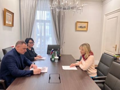 Юрий Зайцев встретился с руководителем Росприродназора Светланой Радионовой