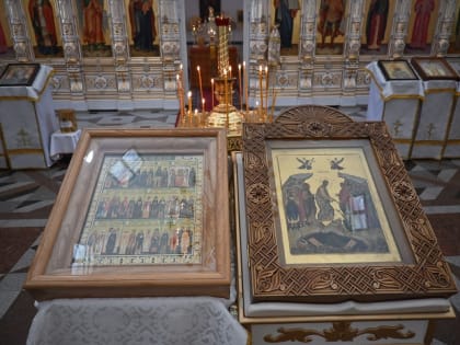 Митрополит Иоанн возглавил всенощное бдение в Воскресенском соборе
