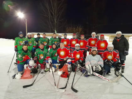 Рождественский турнир по хоккею прошел в Горномарийском районе