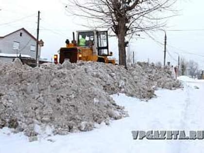 Уборка снега под контролем Главы Марий Эл