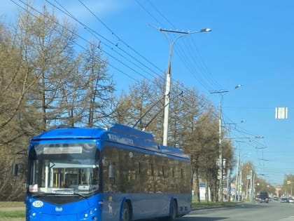 Праздничное шествие внесёт коррективы в движение троллейбусов в Йошкар-Оле