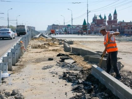 В Йошкар-Оле движение по Вознесенскому мосту запустят после ремонта с 1 сентября