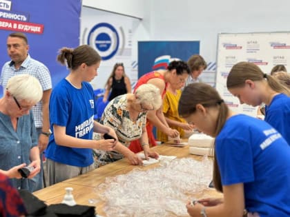 «Единая Россия» в Марий Эл провела мастер-класс по изготовлению сухого душа