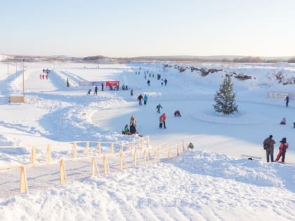 Площадка для сноубординга открылась на Аллее здоровья в Йошкар-Оле