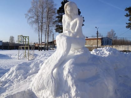 Среди осуждённых исправительных учреждений Марий Эл определят лучшего снежного скульптора