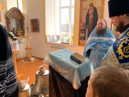 В Христорождественском храме с. Еласы освящены колокола