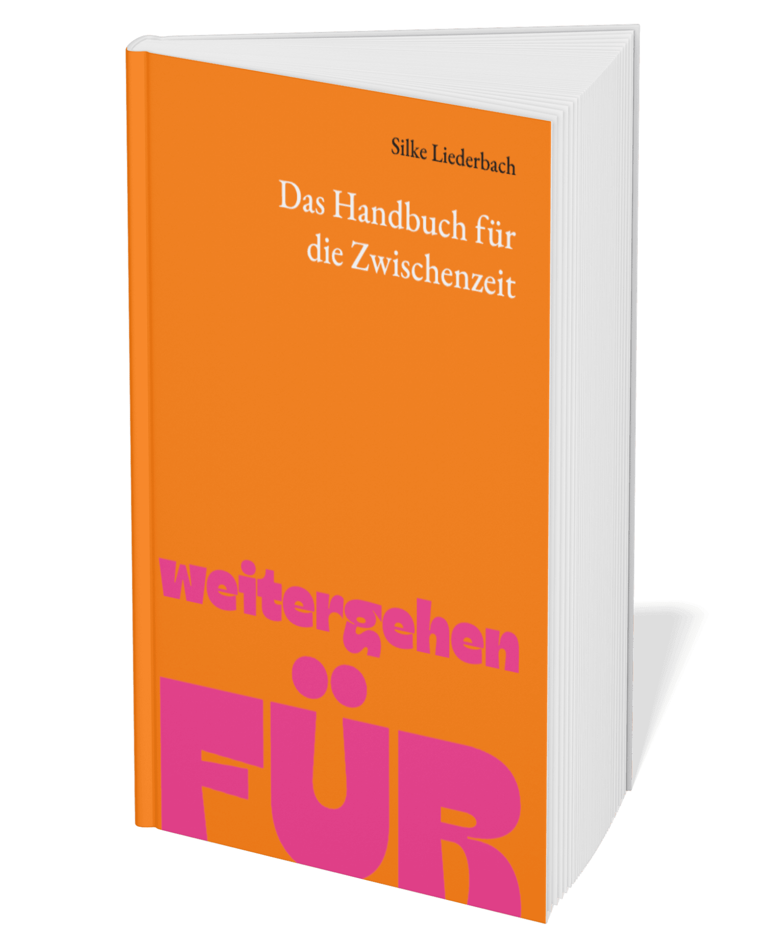 Buchcover 'weitergehen FÜR, das Handbuch für die Zwischenzeit'
