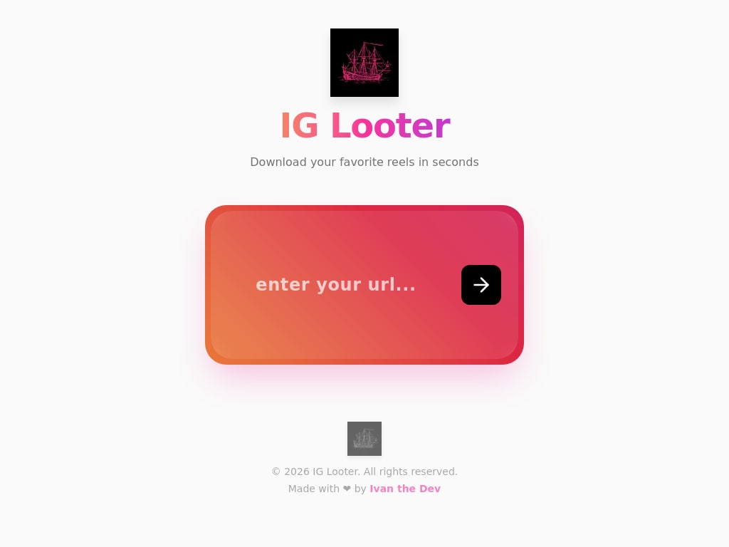 IG Reels Looter