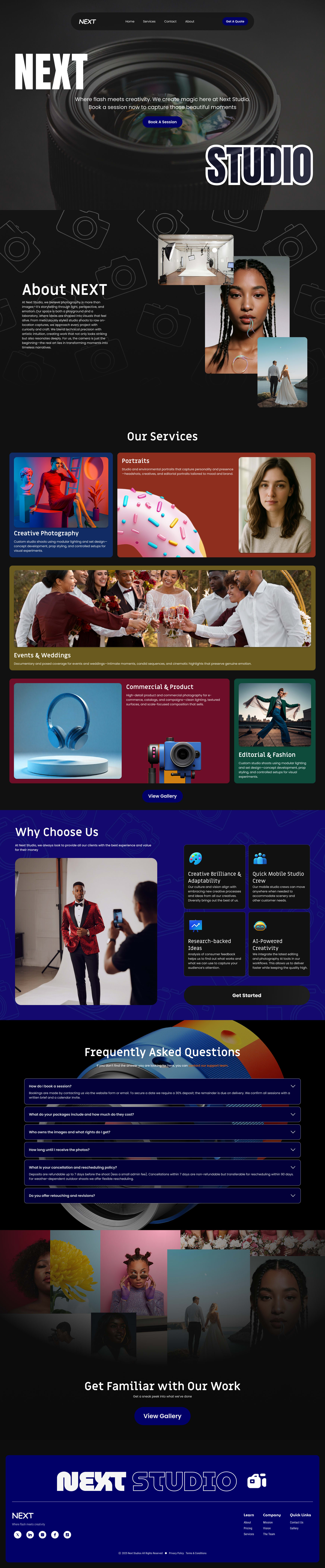 Landing Pages design