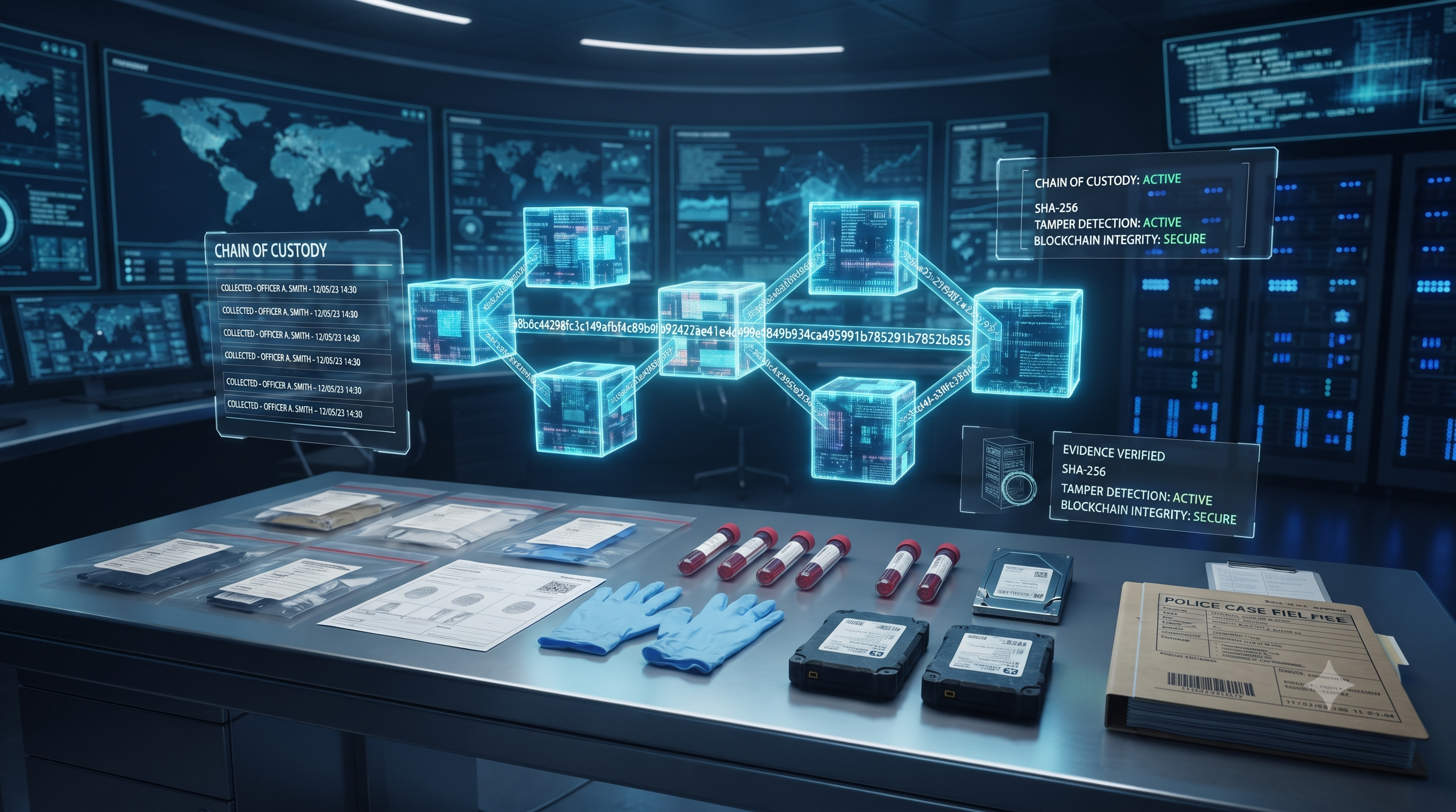 Blockchain-Based Evidence Preservation System