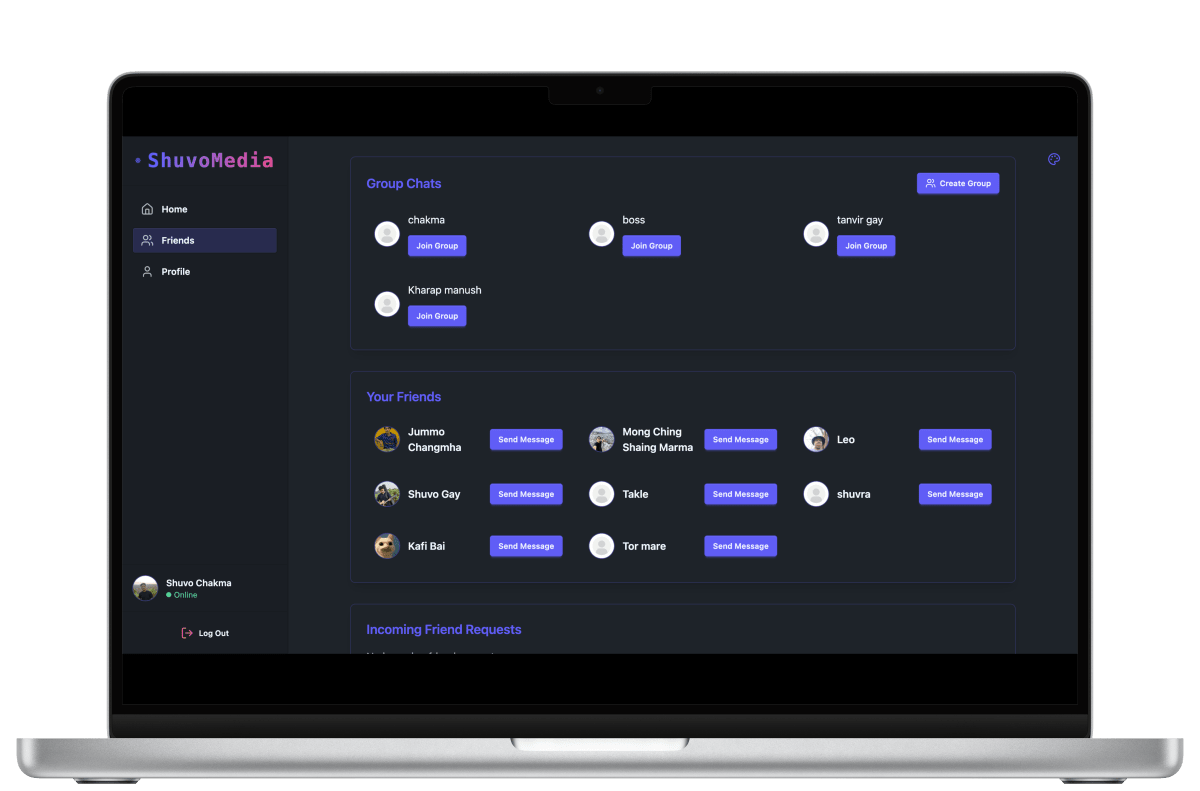 Social Media App screenshot 2