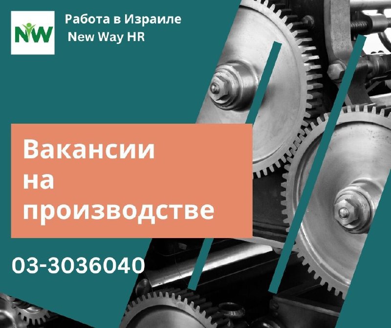 Вакансия рабочего на производство в Ашдоде – Работа, Производство и Инженерия, Ашдод | На доске объявлений Prodam.co.il