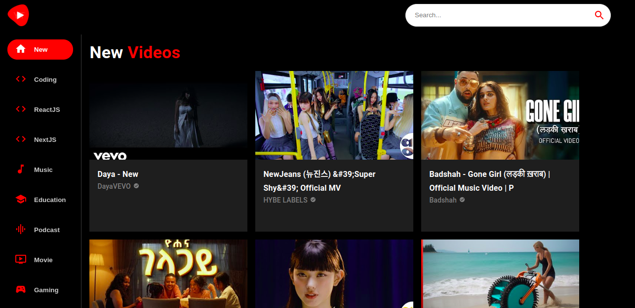 Youtube Clone