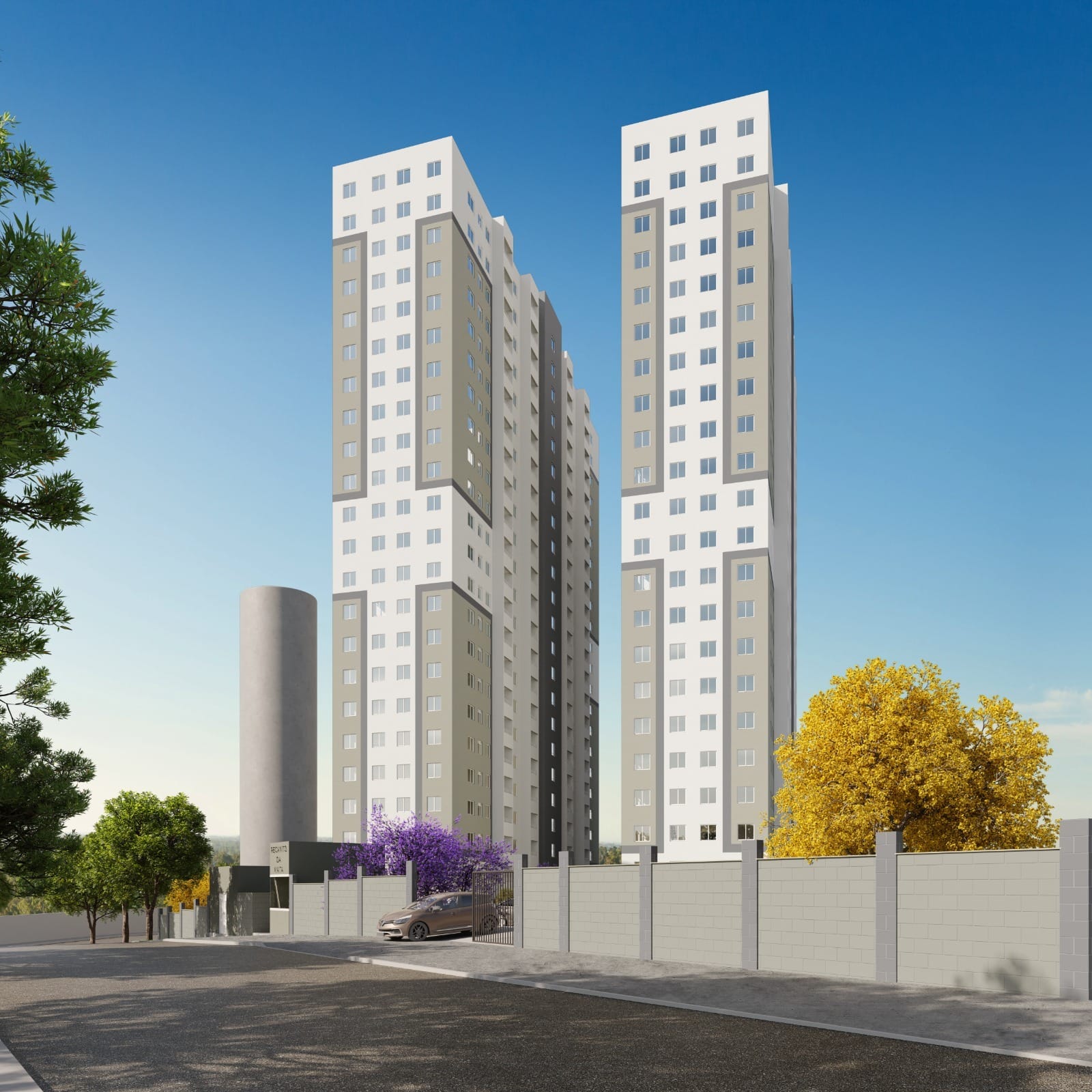 Apartamento moderno com 2 dormitórios — Vila Silvia
