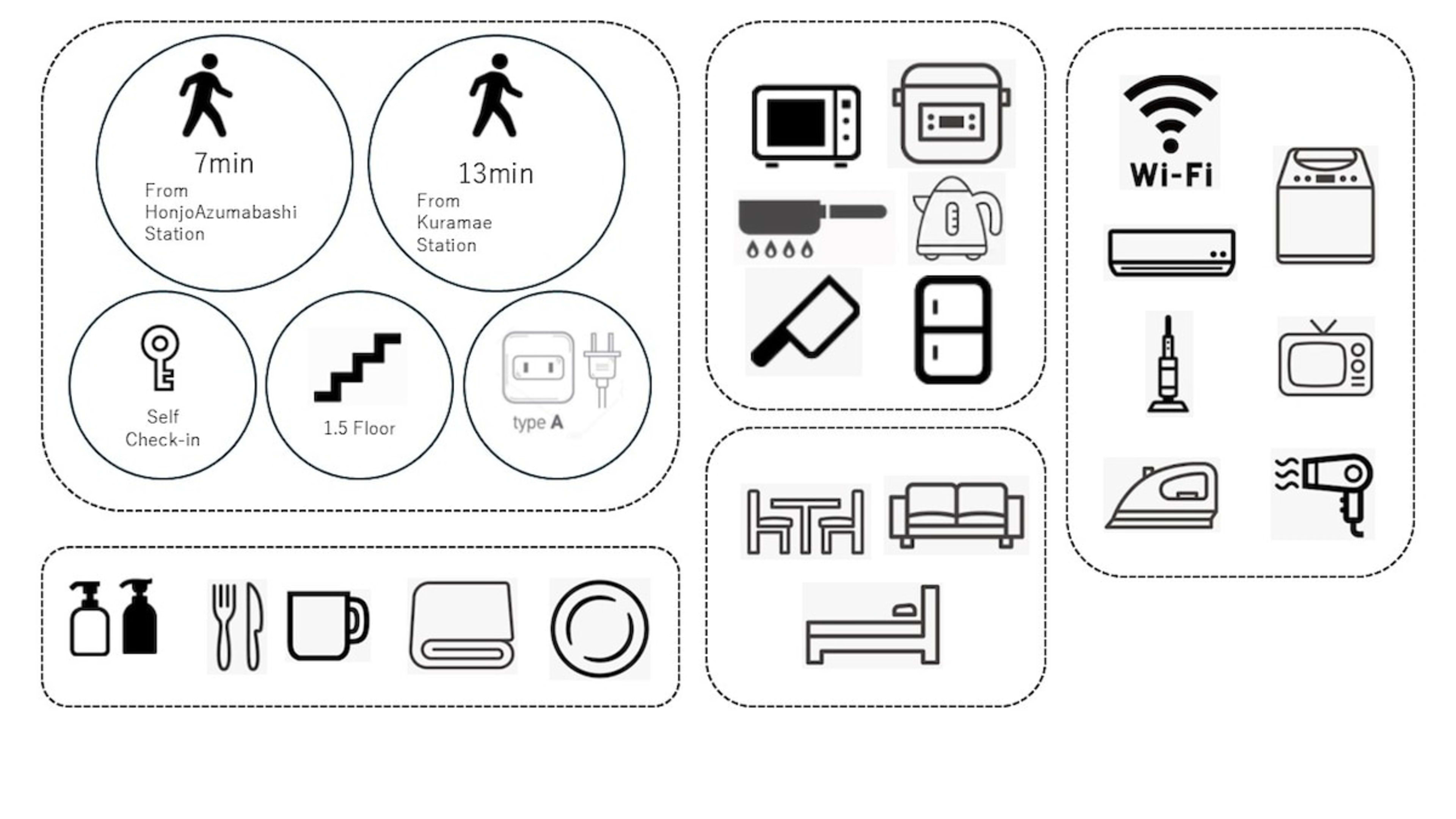 위치가 좋고(역도보7분) 청결한 AsahiStay -Asakusa 36