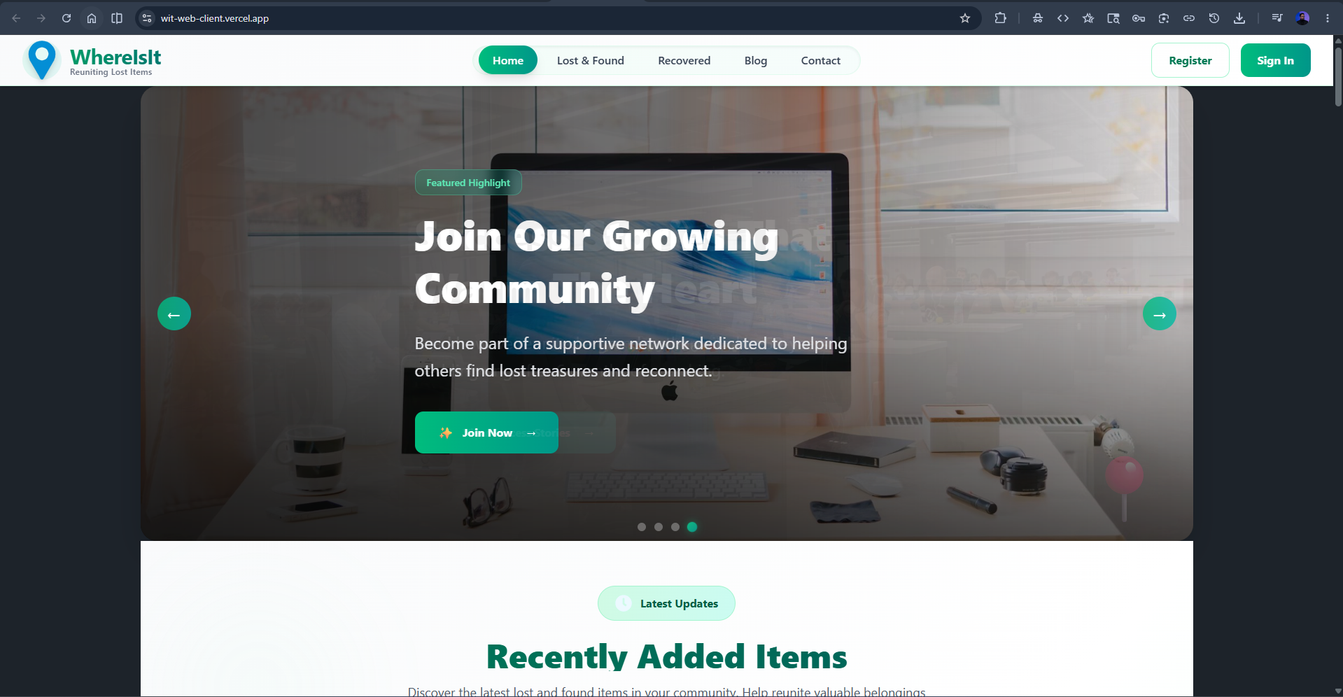 Project Showcase