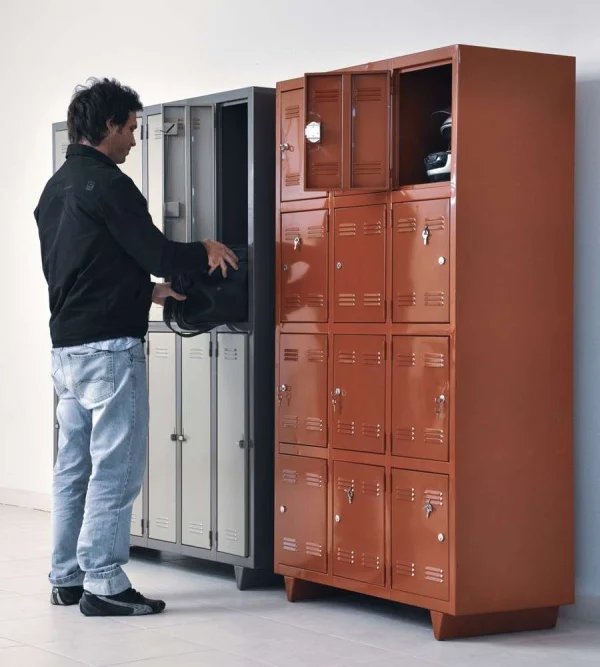 Lockers y Guardarropas - Racks de almacenamiento