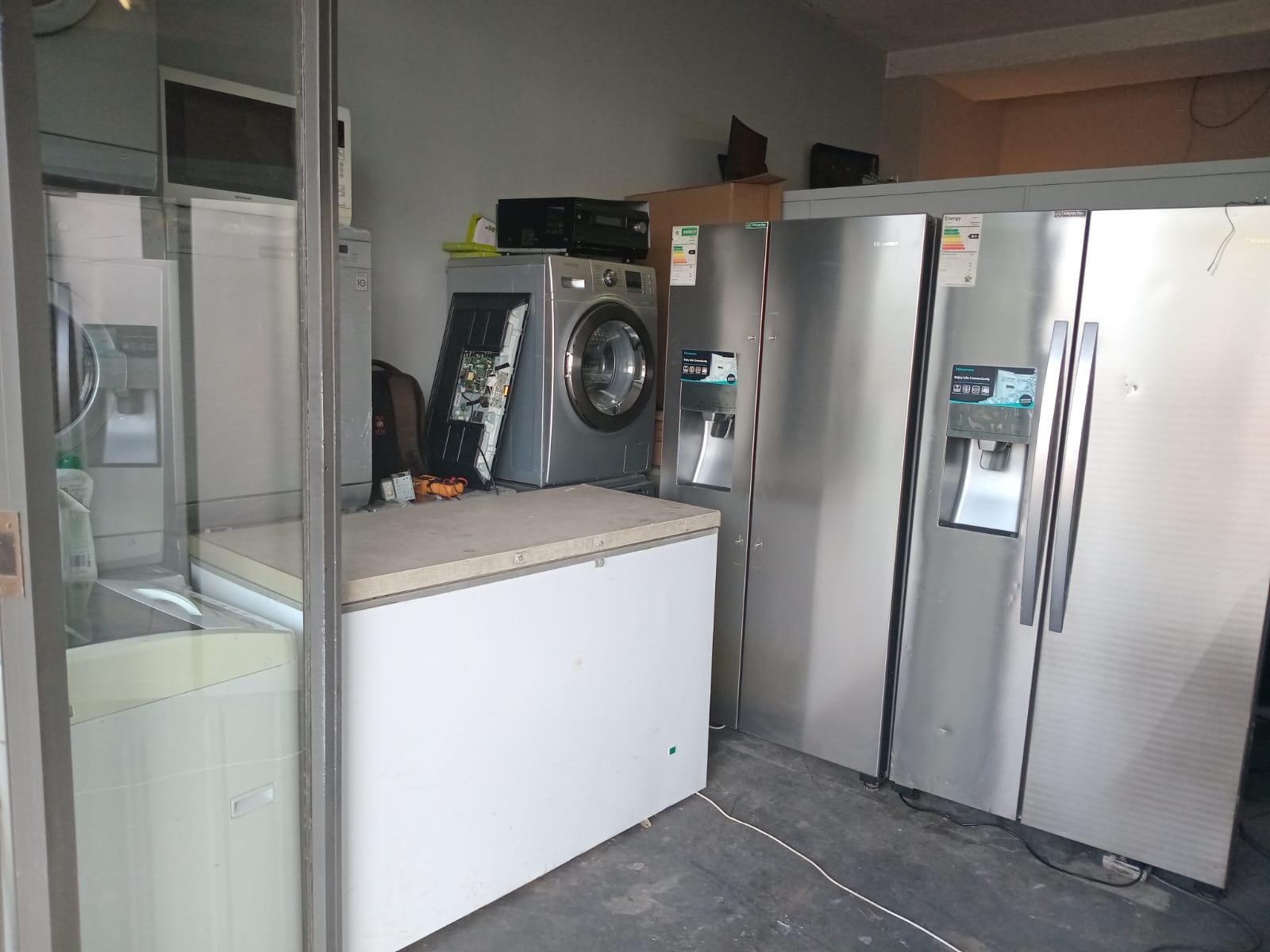Various home appliances for sale