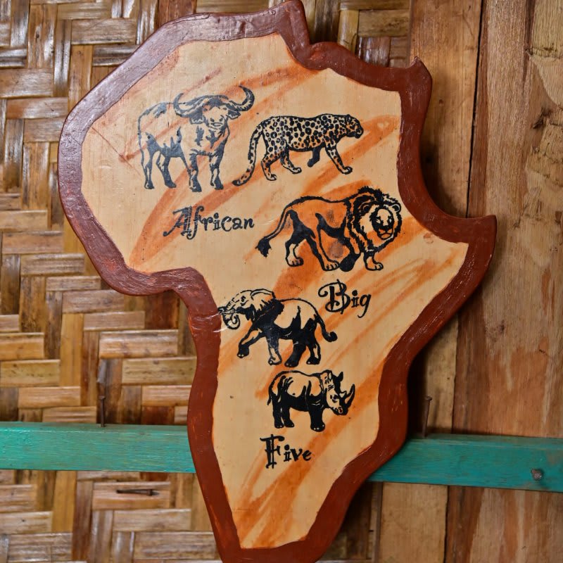 African Map Big 5