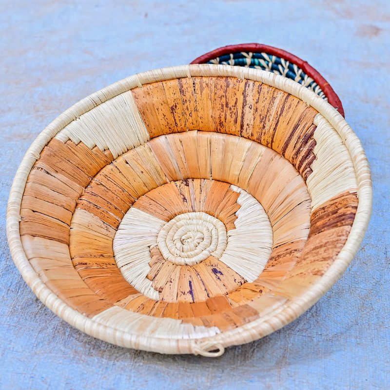 Natural Fiber Serving Basket.
