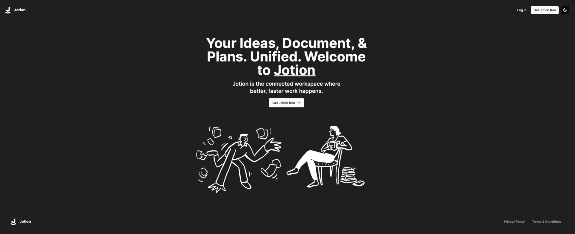 Jotion preview