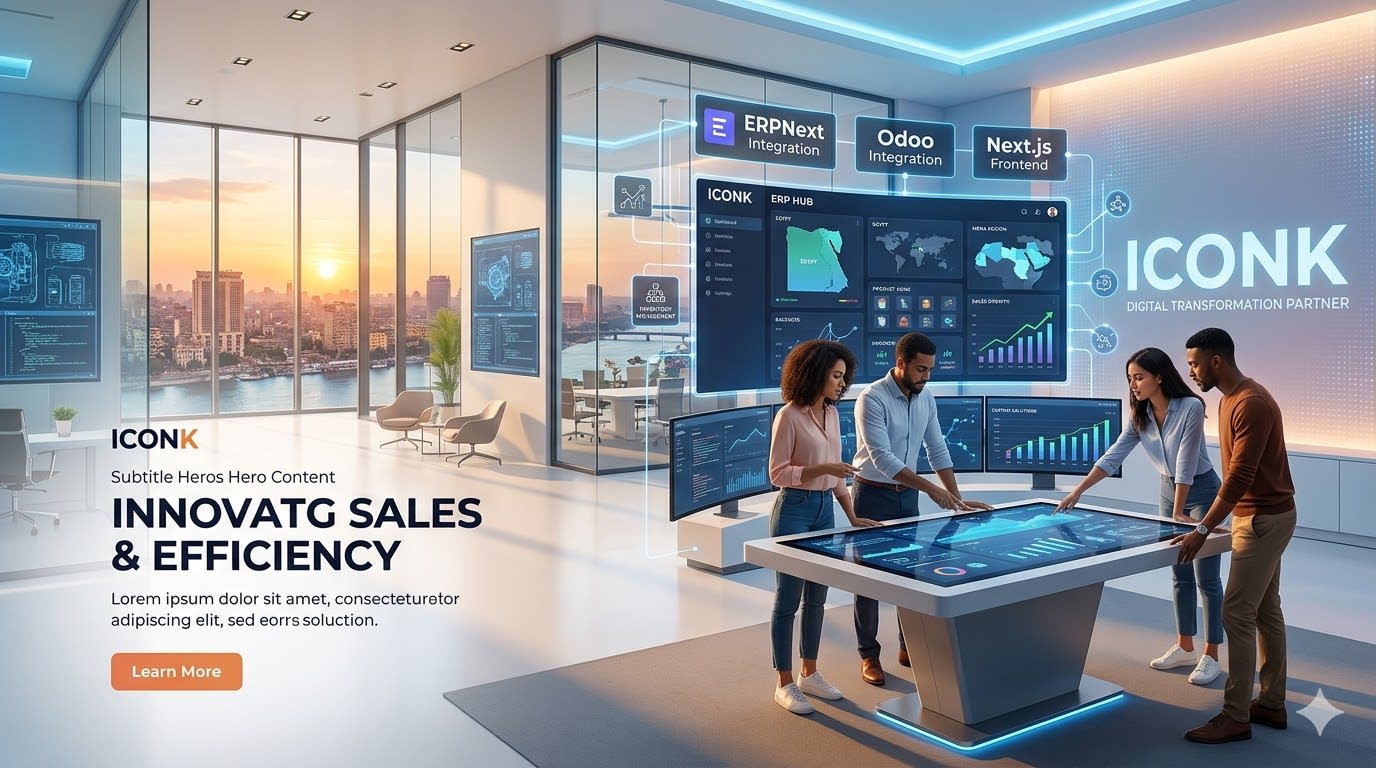 ICONK | Leading ERP Solutions & Custom Software Engineering in Egypt