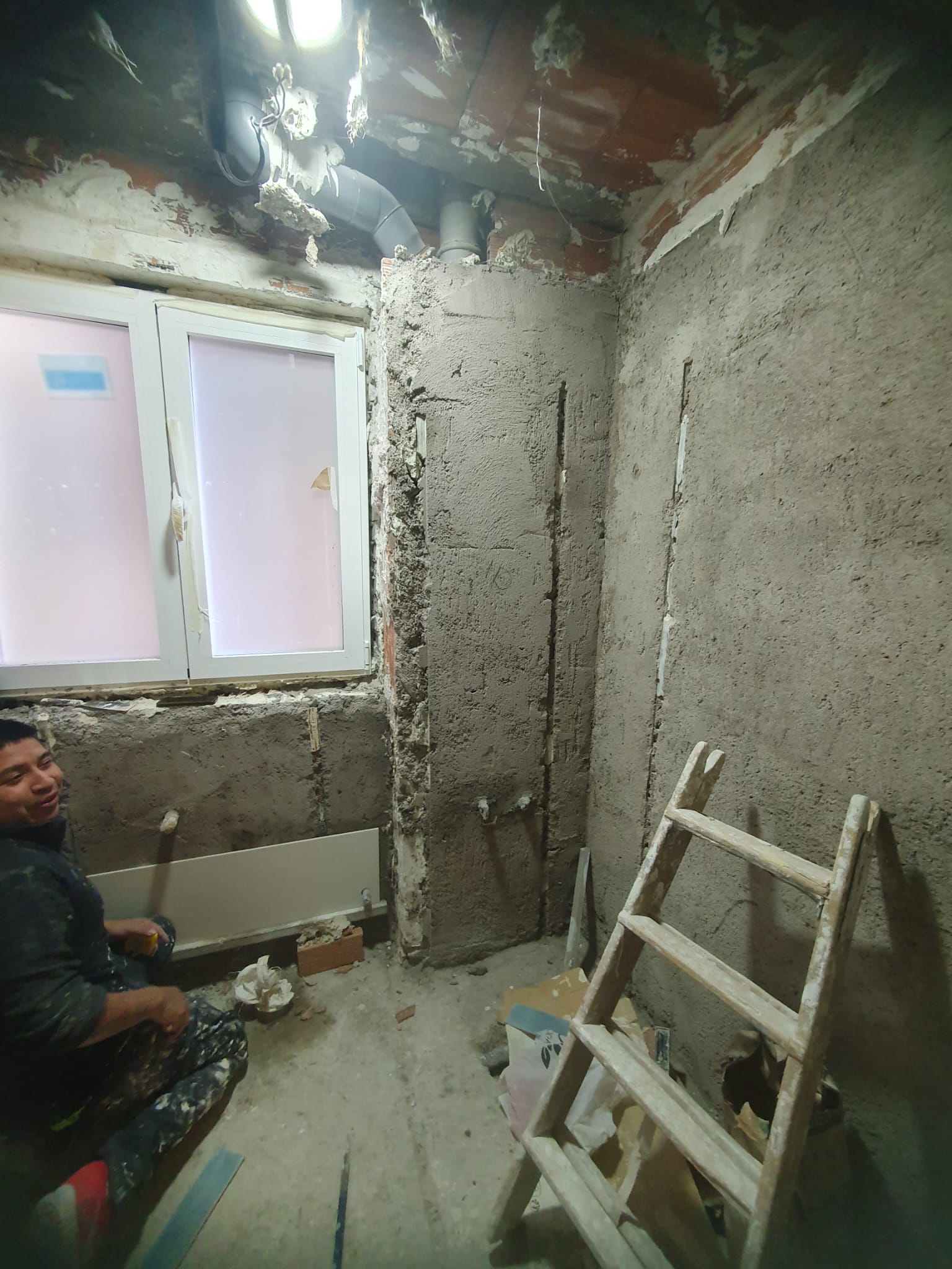 Estado del baño antes de la reforma