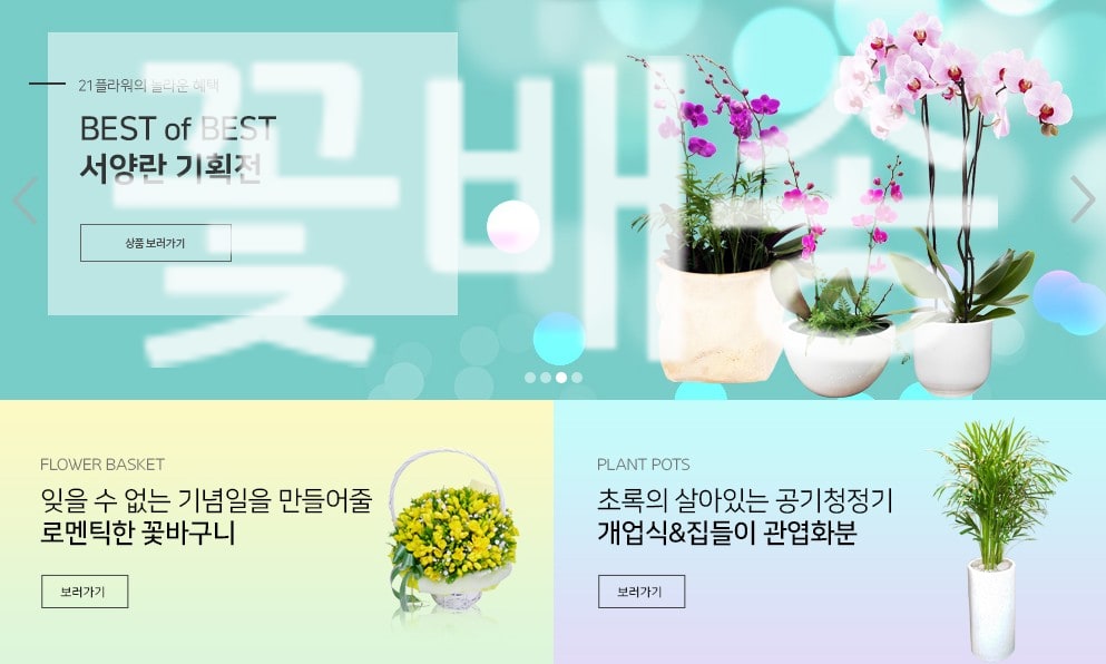 꽃배송 정품 꽃배달 실제 배송 사례