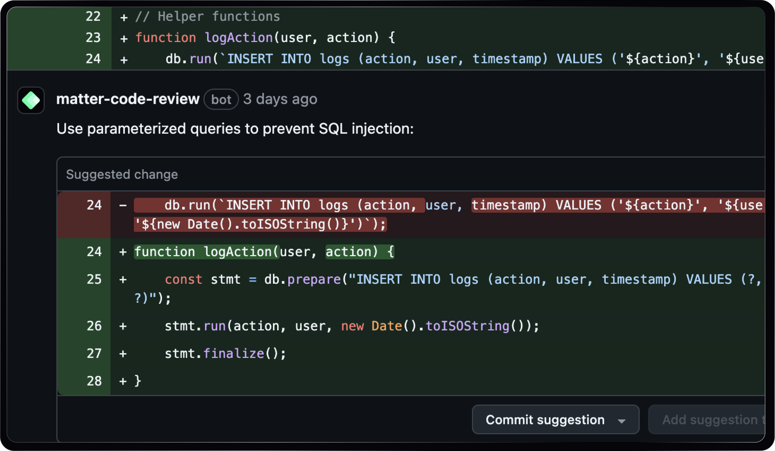 Security Analysis and Fix