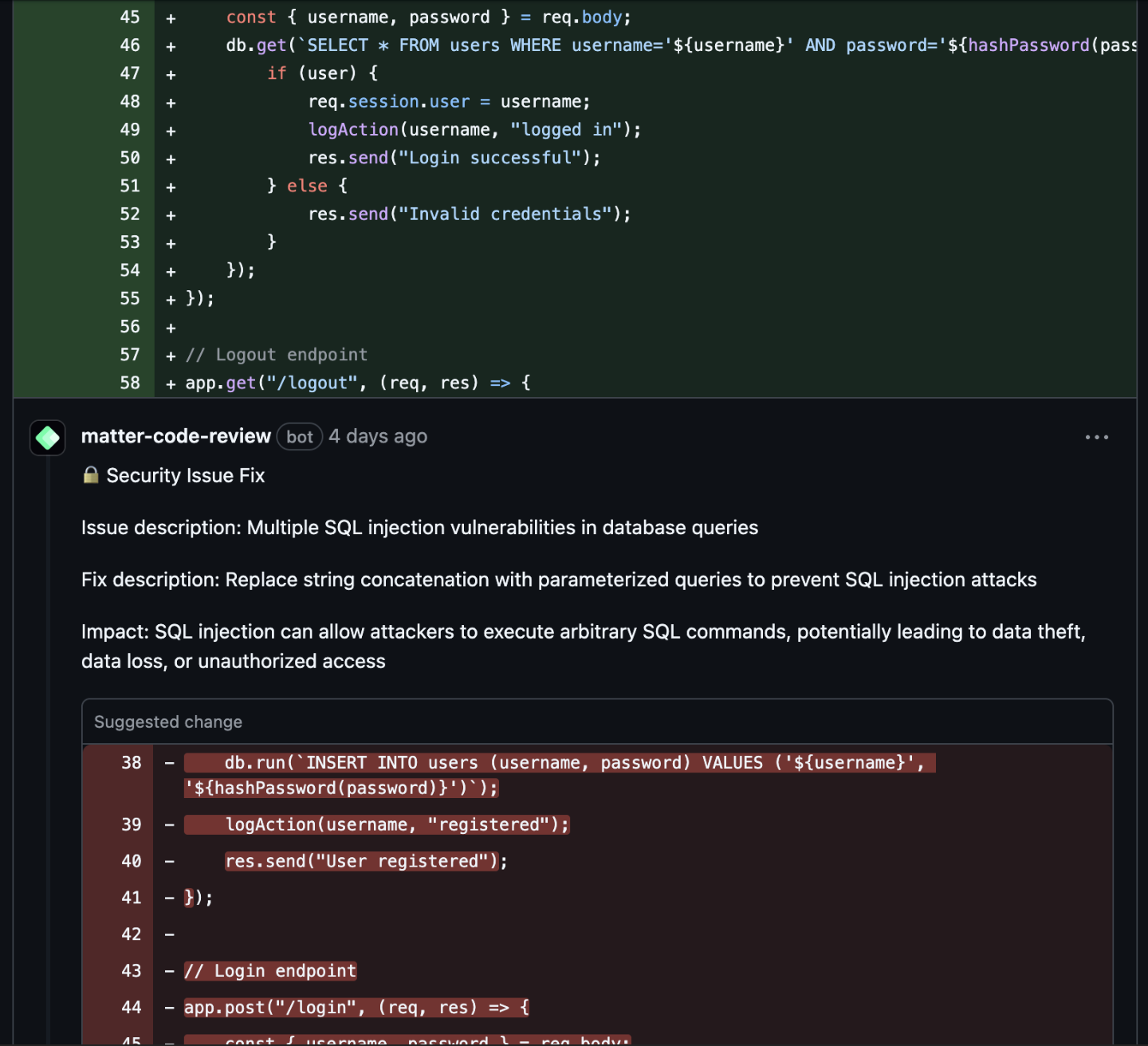 Matter AI Security Analysis
