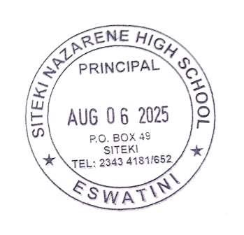 Siteki Nazarene High logo