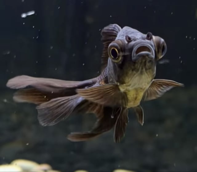 Black Moor Goldfish