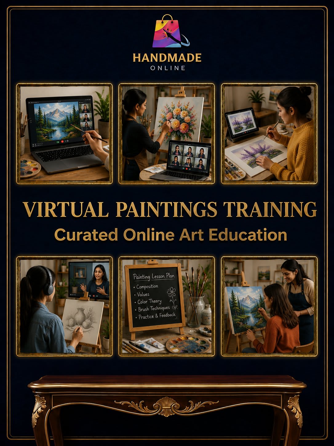 Virtual Paintings Training
