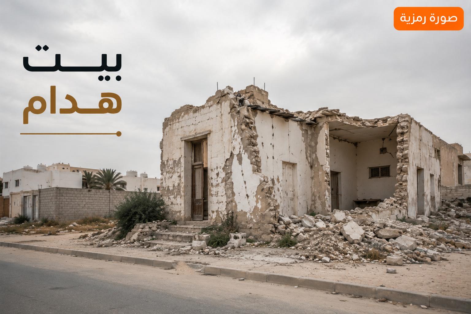 بيت هدام للبيع فى السره 1