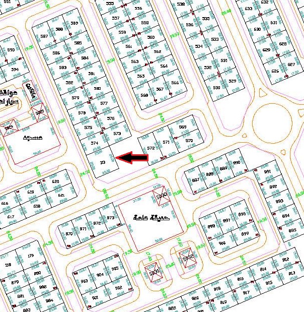 ارض للبيع فى العقيله قطعة 3 1
