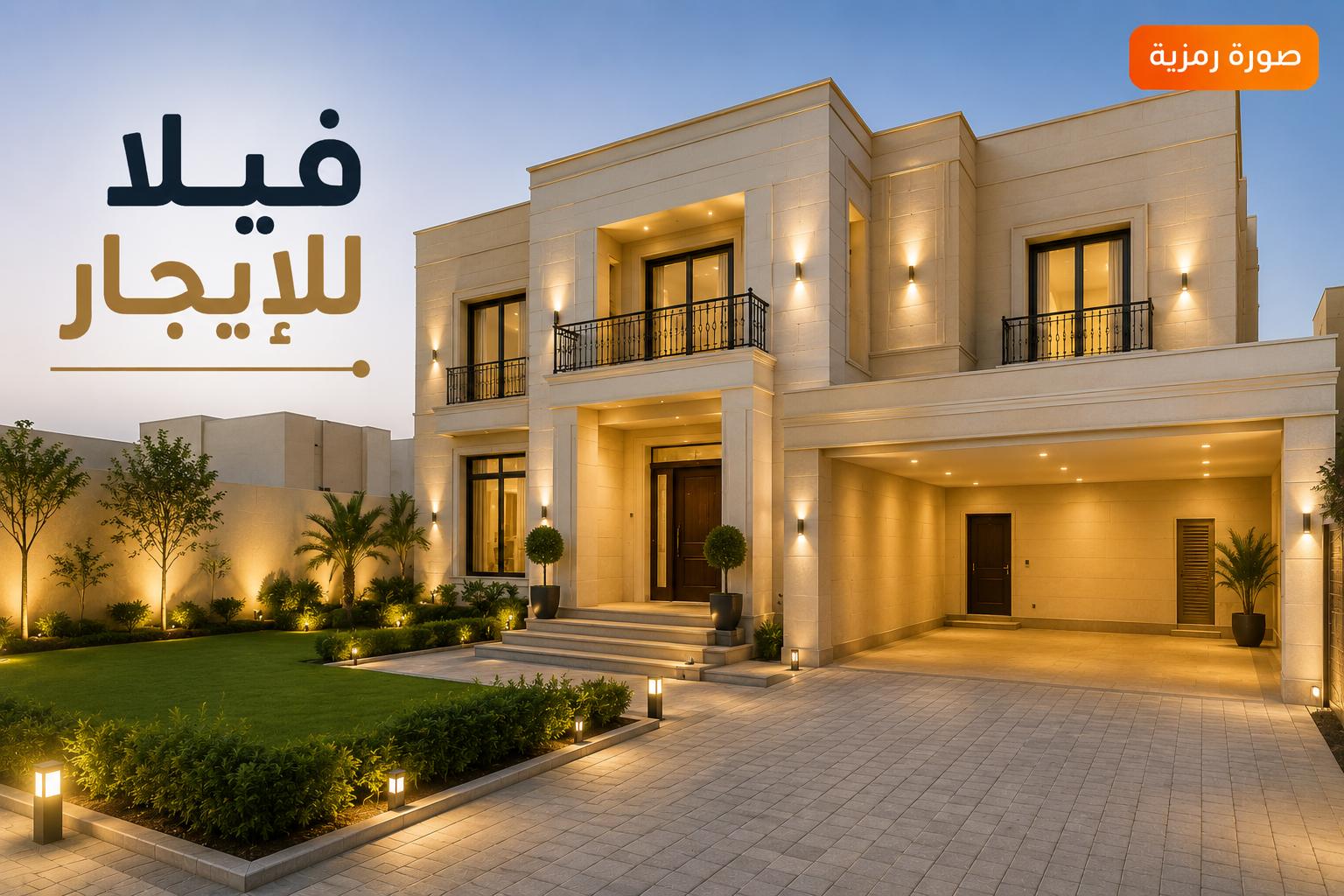 للايجار فيلا فى منطقة قرطبه 1